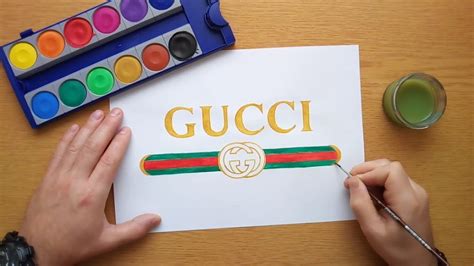 gucci logo tekenen|Gucci logo youtube.